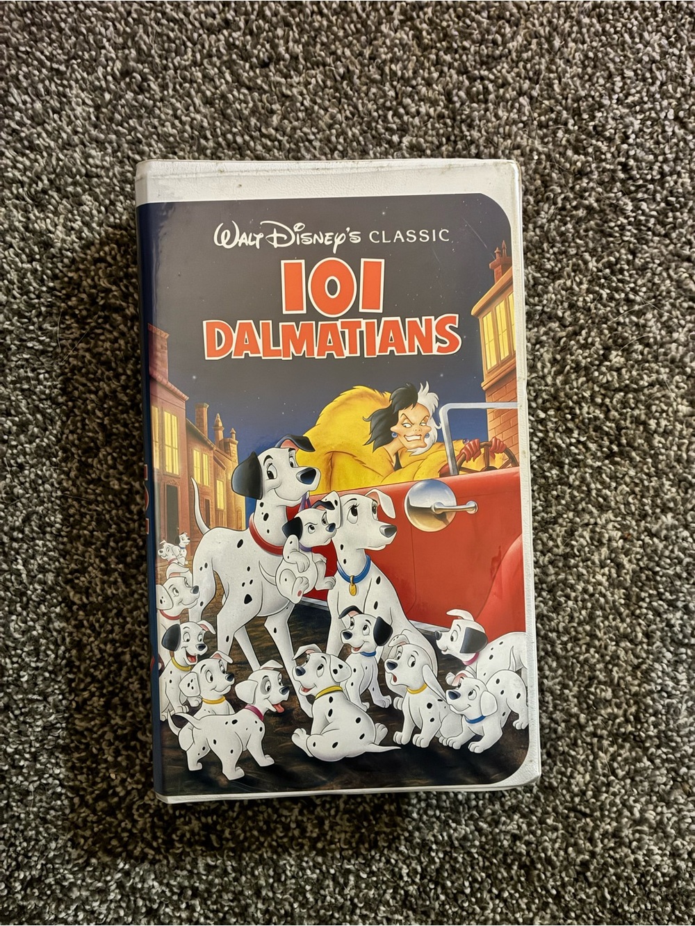 Disney's 101 Dalmatians Classic VHS Tape